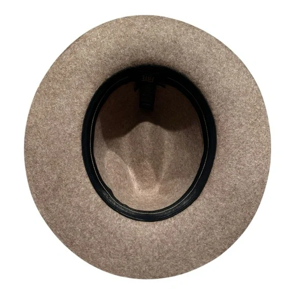 🧢 Frye Felt Tall Crown Fedora – Tumbleweed Tan – Size M/L New - Picture 4 of 6